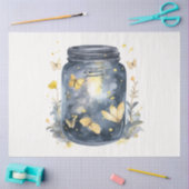 ホタル素朴シリーズデザイン3 薄葉紙 (クラフト)