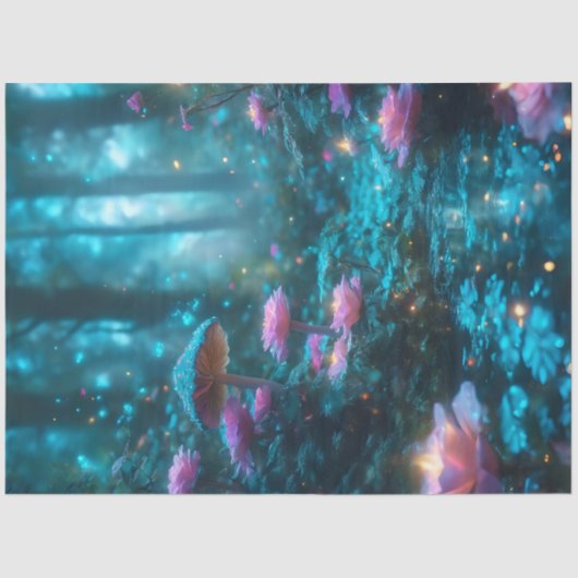 ホタル茸の森ティッシュペーパー 薄葉紙 (正面)