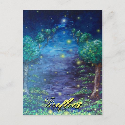 ホタル葉書 ポストカード (正面)