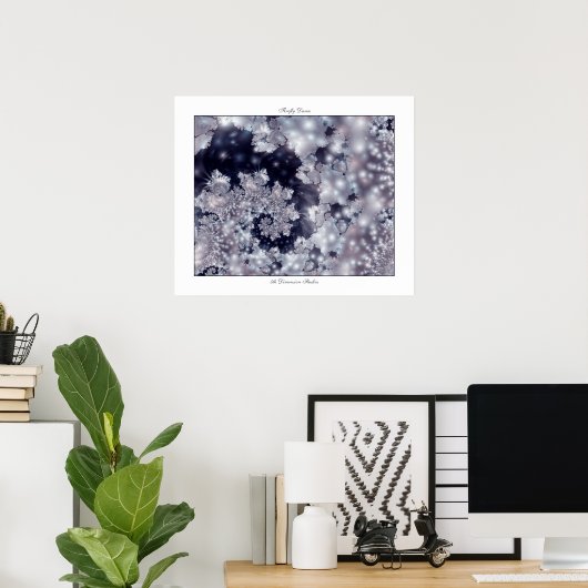 ホタル踊り ポスター (ホームオフィス)