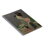 ホタル1793年(色の木版画) ノートブック (右側)