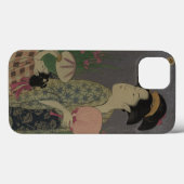 ホタル1793年(色の木版画) Case-Mate iPhoneケース (裏面 (横))
