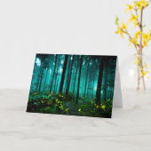 ホタル カード (黄色い花)