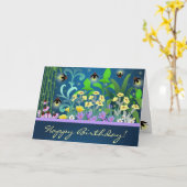 ホタル カード (黄色い花)