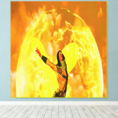 ホタル キャンバスプリント (インサイチュ (ウッドフロア))