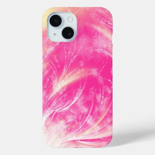 ホタル&トールグラスiPhone 15ケース Case-Mate iPhoneケース (裏面)