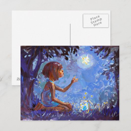 ホタル ポストカード (正面/裏面)