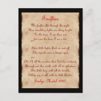 ホタル ポストカード