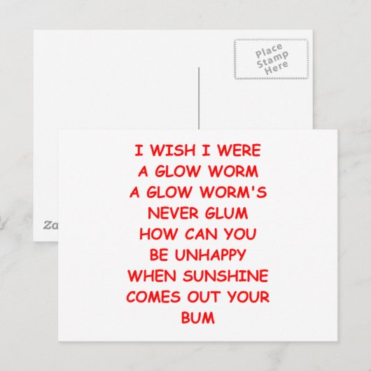 ホタル ポストカード (正面/裏面)