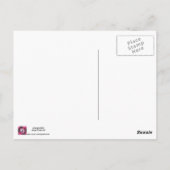 ホタル・メイソン・ジャー・ハガキに光を当てる ポストカード (裏面)