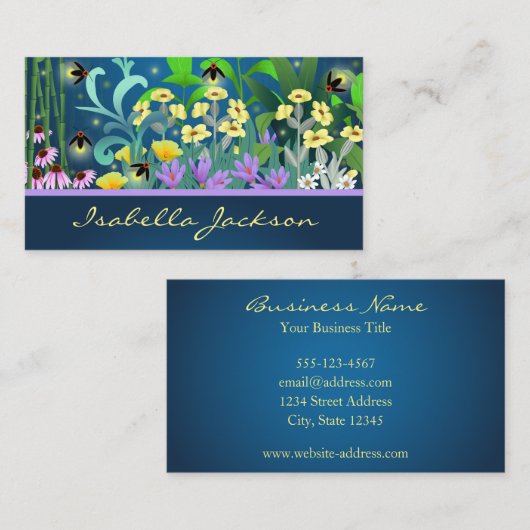 ホタル 名刺 (正面/裏面)