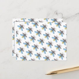 ホタル（白） – はがき