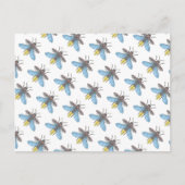 ホタル（白） – はがき (正面)