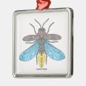ホタル（白） – プレミアムオーナメント メタルオーナメント (左)