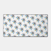 ホタル（白） - Desk Mat デスクマット (正面)