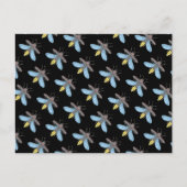 ホタル（黒） – はがき (正面)