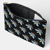 ホタル（黒） – アクセサリバッグ アクセサリーポーチ (見開き)