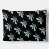 ホタル（黒） – アクセサリバッグ アクセサリーポーチ (裏面)