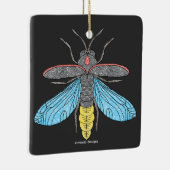 ホタル(黒) – セラミックオーナメント (右)