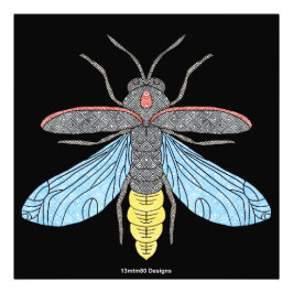 ホタル(黒) – フォトプリント