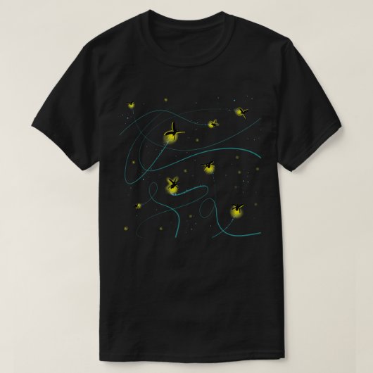 ホタル Tシャツ (デザイン正面)