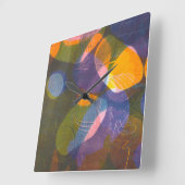 ホタルI スクエア壁時計 (傾斜)