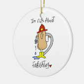 ホタルTシャツとギフトについての話題 セラミックオーナメント (左)