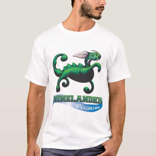ホダグビーチボールリンネランダーウィスコンシン Tシャツ (正面)