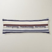 ホチキスストライプト ボディピロー (裏面)