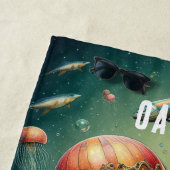 ホッお洒落クなファンキーステームパンク ビーチタオル (インサイチュ)