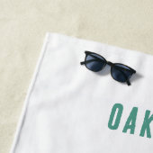 ホッお洒落クファンキーなタコ ビーチタオル (インサイチュ)