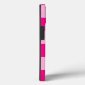 ホッかわいらしトピ市松模様にンクとハッピースマイル顔 Case-Mate iPhoneケース (裏面 / 右)