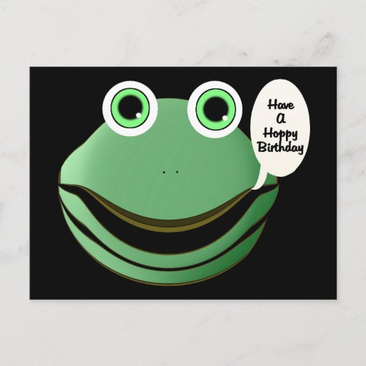 ホッとした誕生日を取る ポストカード (正面)