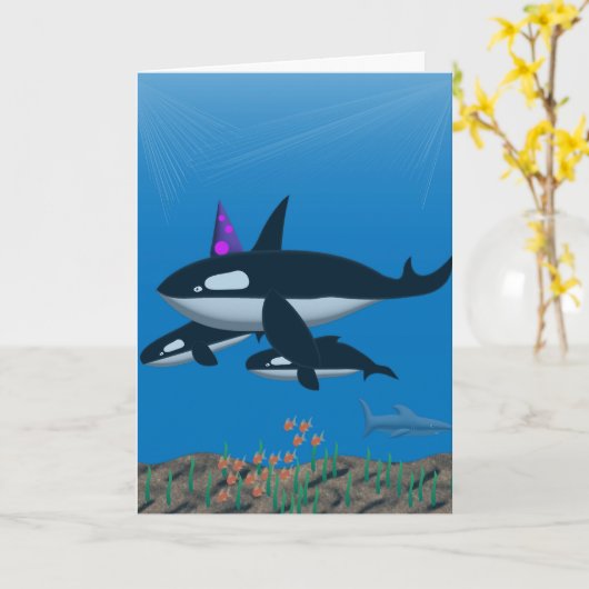 ホッと誕生日 カード (黄色い花)