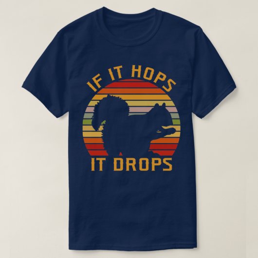 ホッもしプしてリス狩り1 Tシャツ (デザイン正面)