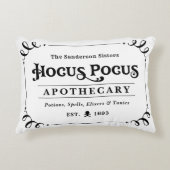 ホッカスポカスアポリカリー白黒ハロウィーン アクセントクッション (正面)