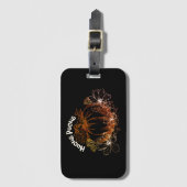 ホッカスポカスパンプキング ラゲッジタグ (正面縦)