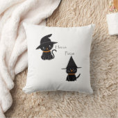 ホッカスポカスブラックキャッツ クッション (ブランケット)