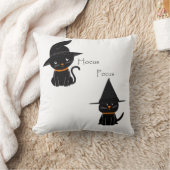 ホッカスポカスブラックキャッツ クッション (ブランケット)