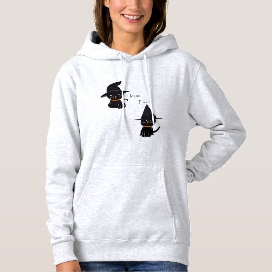 ホッカスポカスブラックキャッツ パーカ (正面)