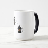 ホッカスポカスブラックキャッツ モーフィングマグカップ (正面右)