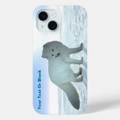 ホッキョクギツネ Case-Mate iPhoneケース (裏面)
