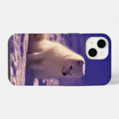 ホッキョクギツネ iPhoneケース (裏面横)