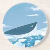 ホッキョククジラ コースター (正面)