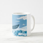 ホッキョククジラ コーヒーマグカップ (正面右)