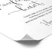 ホッキョクグマおしゃぶり狩りベビーシャワーゲームポスター ポスター (角)