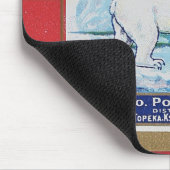 ホッキョクグマが食べ物を奪お気に入りのう マウスパッド (コーナー)