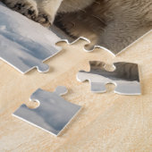 ホッキョクグマとカブ ジグソーパズル (側面)