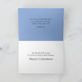 ホッキョクグマとクリスマスプレゼントのクリスチャン聖なる書物、 経典 シーズンカード (内部)