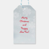 ホッキョクグマと子猫のクリスマスギフトタグ ギフトタグ (裏面)